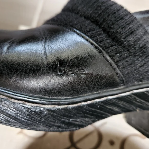 B.O.C. DAPHNIS Clog - BLACK SIZE 6 - Picture 5 of 10